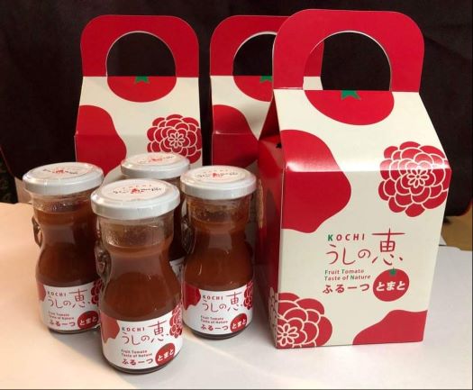 うしの恵 フルトマセット４箱（トマト650g×3＋ジュース４本）