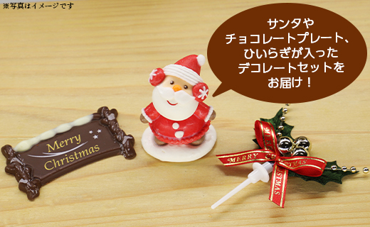 【クリスマス限定】苺屋 クリスマスケーキ 生クリーム ５号
